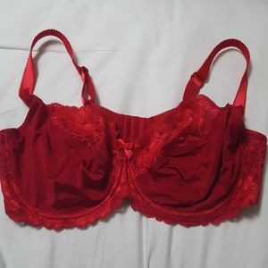 ADORE ME BRA LOT 2 RED/BLUE SIZE 42D